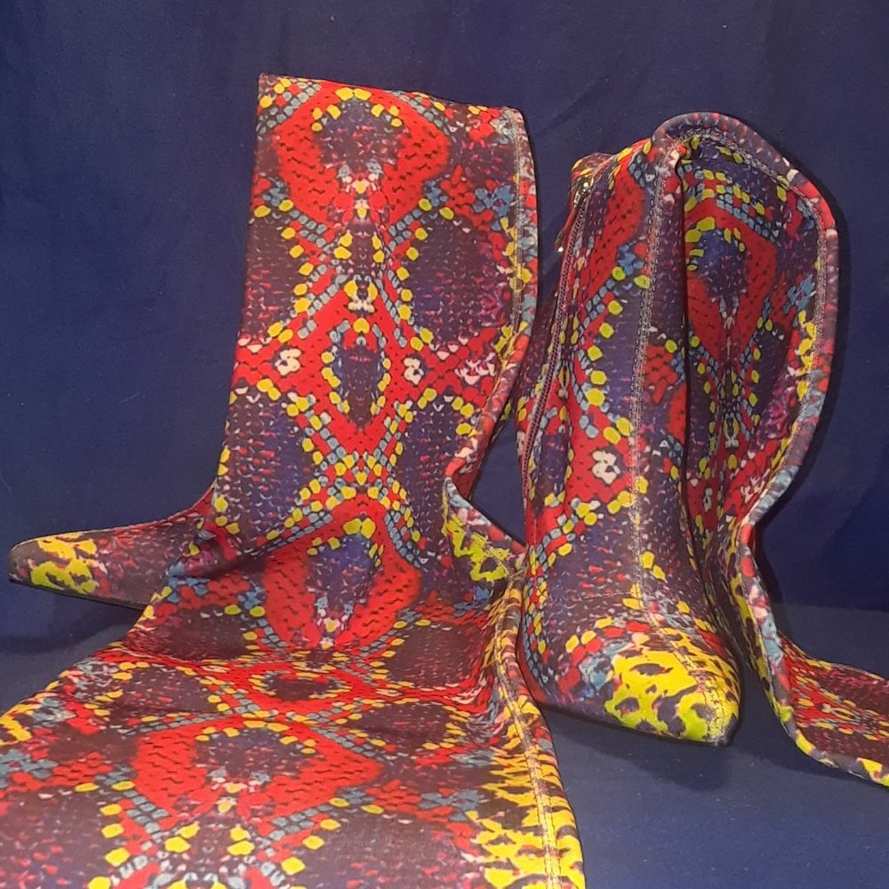 CALL ME PYTHON BOOT IN MULTI SNAKE NWT - image 6